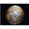 Image 1 : HARD ROCK CASINO $10 SILVER TOKEN (UNC)