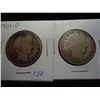 Image 1 : 1901-O & 06-O BARBER HALF DOLLARS
