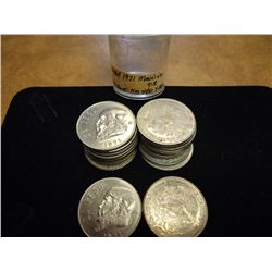 20-1971 MEXICO 1 PESOS AU/BU