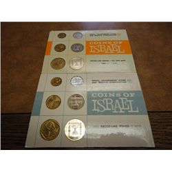 1965 & 66 ISRAEL PROOF LIKE SETS