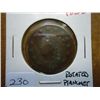 1833 US LARGE CENT ROTATED PLANCHET