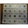 20 ASSORTED CANADA SILVER 10 CENTS