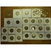 25 ASSORTED SEATED LIBERTY DIMES