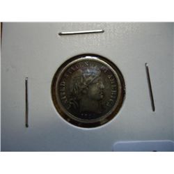 1914 BARBER DIME (EXTRA FINE)