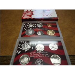 2005 US SILVER PROOF SET (WITH BOX)