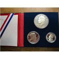 1976 US BICENTENNIAL SILVER PROOF SET