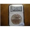 2000 AMERICAN SILVER EAGLE NGC MS65