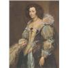 Image 1 : Par de estampas de retratos según Van Dyck.