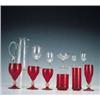 Image 1 : Cristalería francesa con decoración grabada en el estilo de Baccarat, S. XX.