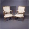 Image 1 : Pareja de sillones estilo Luis XVI, ffs. S.XIX