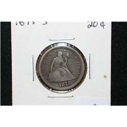 1875-S Seated Liberty 20 Cent piece