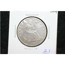 1858-O Seated Liberty half dollar