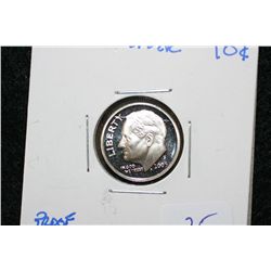 2005-S Jefferson Silver Proof dime