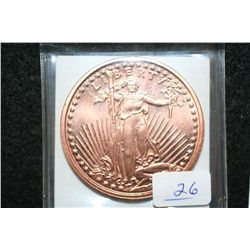 2011 Liberty Copper Round, .999 fine 1 oz.