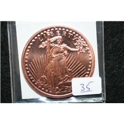 2011 Liberty Copper Round, .999 fine 1 oz.