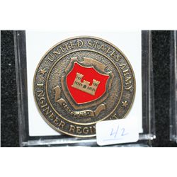 US Army Engineer Regiment Essayons, Challenge Medallion