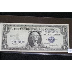 1935-E US Silver Certificate $1, Blue Seal, #T40674152H