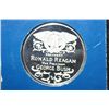 Image 2 : 1985 Official Inaugural Medal, Reagan-Bush, Second Inauguration Limited Edition Proof, .999 fine