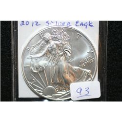 2012 Silver Eagle $1