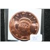 Image 1 : 2011 Statue of Liberty Copper Round, .999 fine 1 oz.