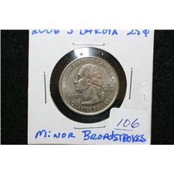 2006-P South Dakota quarter, Minor Broadstrokes