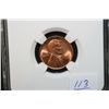 Image 1 : 1942 Wheat Back penny, NGC graded MS65 RD
