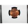 Image 2 : 1946-D Wheat Back penny, NGC graded MS65 RD