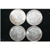 Image 1 : 1921-S (2) & 1921 Silver Morgan $1, lot of 4