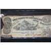 Image 1 : 1863 The State of Louisiana $5 Bank Note