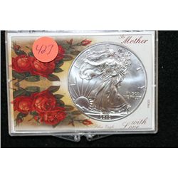 2012 Silver Eagle $1, "To Mother with Love"