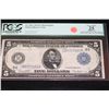 Image 1 : 1914 US Federal Reserve Note $5, Philadelphia PA Reserve, #C89707161A, PCGS graded VF25
