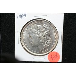 1889 Silver Morgan $1