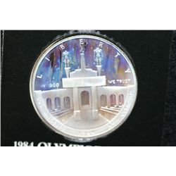 1984 Olympic Commerative $1, Proof Condition, .900 fine 26.73 gram