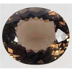 2191 - 22.38 CT - OVAL SMOKEY QUARTZ