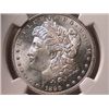 Image 1 : 1890 Morgan Dollar Ch MS64 NGC