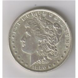 1880-O (MICRO-O ")   MORGAN SILVER DOLLAR