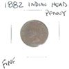 Image 1 : 1882 Indian Head Penny *FINE GRADE - NICE COIN*!!