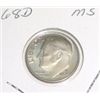 Image 1 : 1968-D Roosevelt Dime *MS HIGH GRADE - NICE COIN*!!