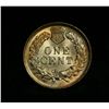 Image 2 : 1900 Indian cent 1c Grades Gem Uncirculated ms65 RD  Red