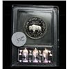 Image 2 : 1991-S Mt. Rushmore Commemorative Proof Half Dollar Grades PR70 DCAM