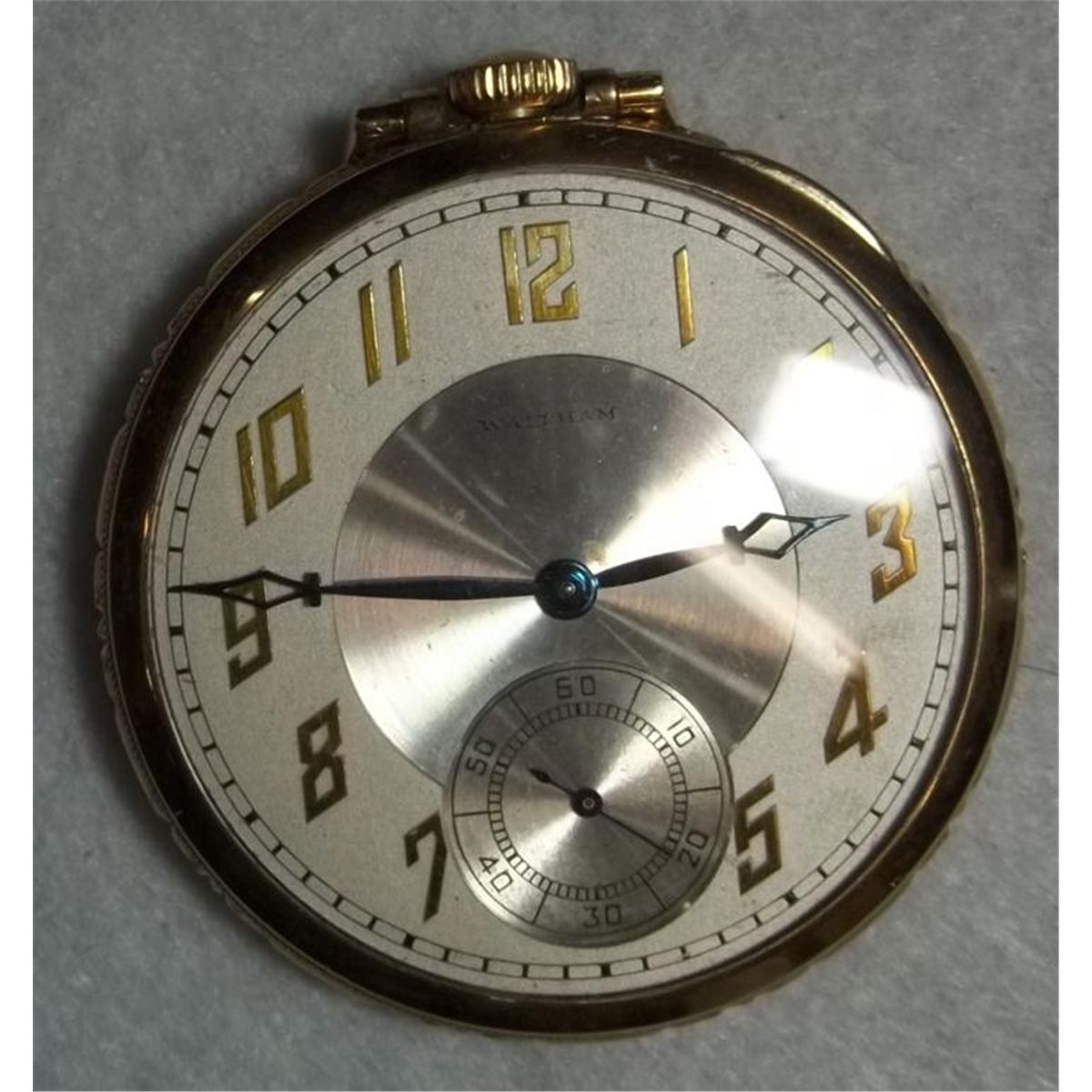 Waltham 21 Jewel Riverside Pocket Watch