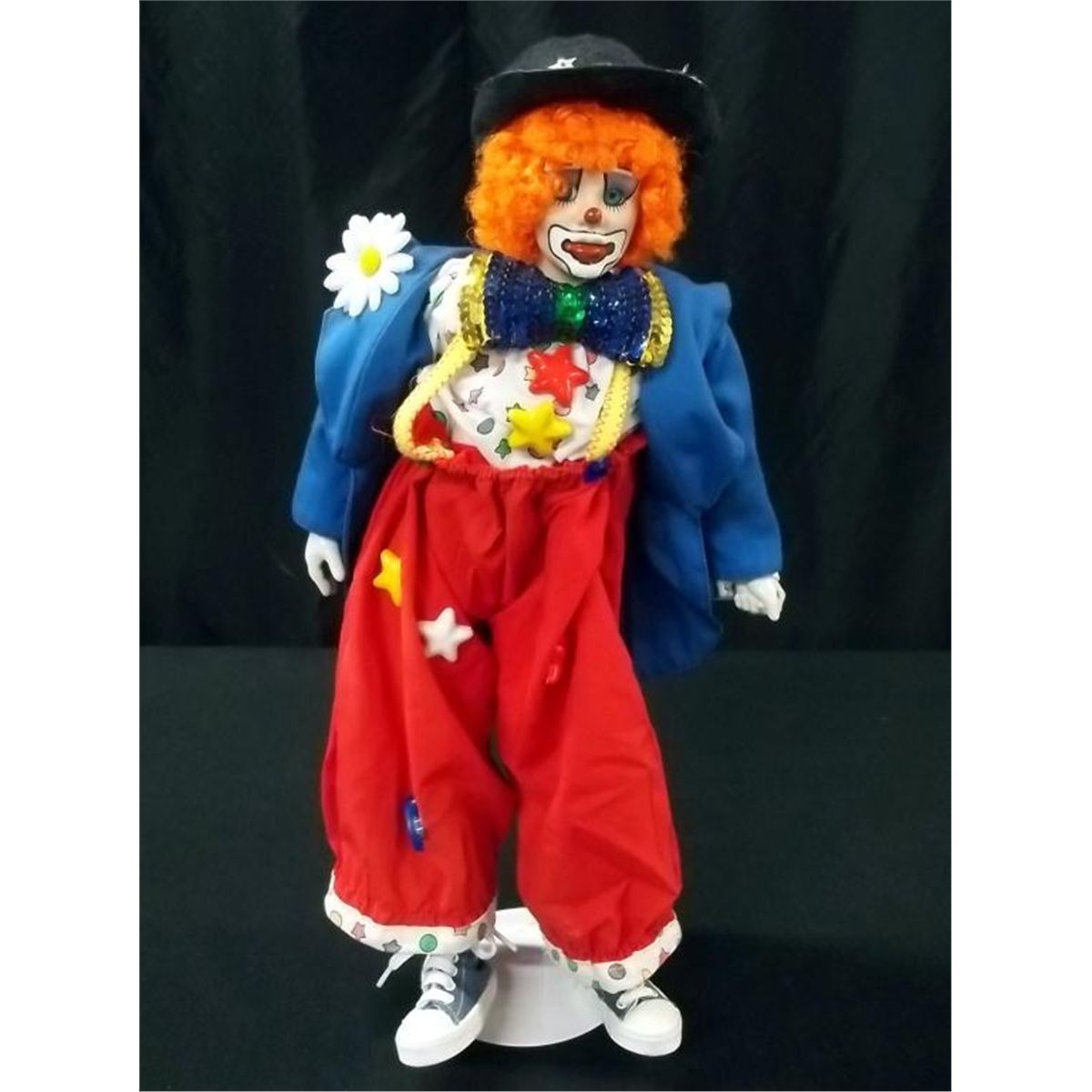 porcelain head clown dolls