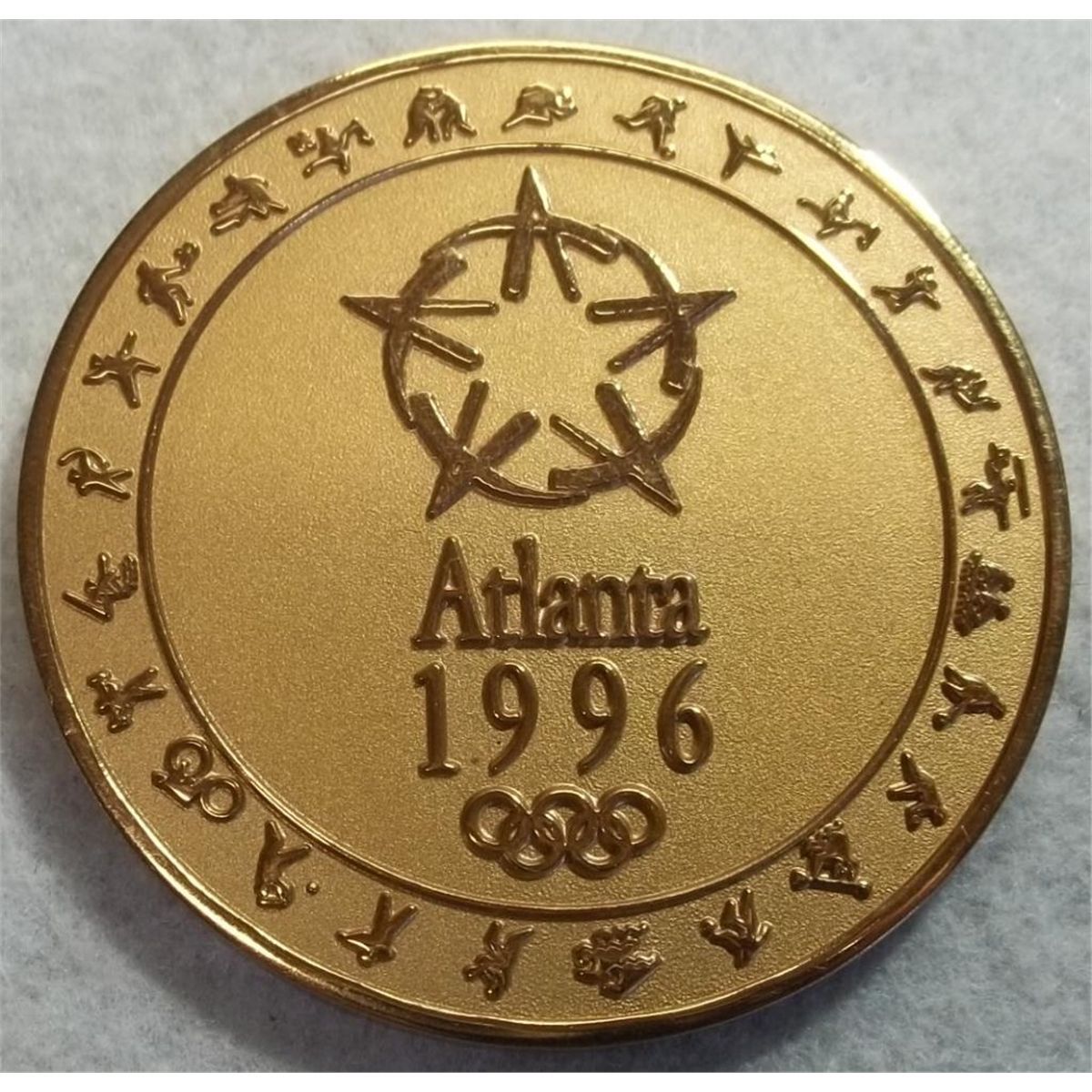 1996 Atlanta Olympic Games Bronze Medal 1996-atlanta-olympic-games-bronze-medal