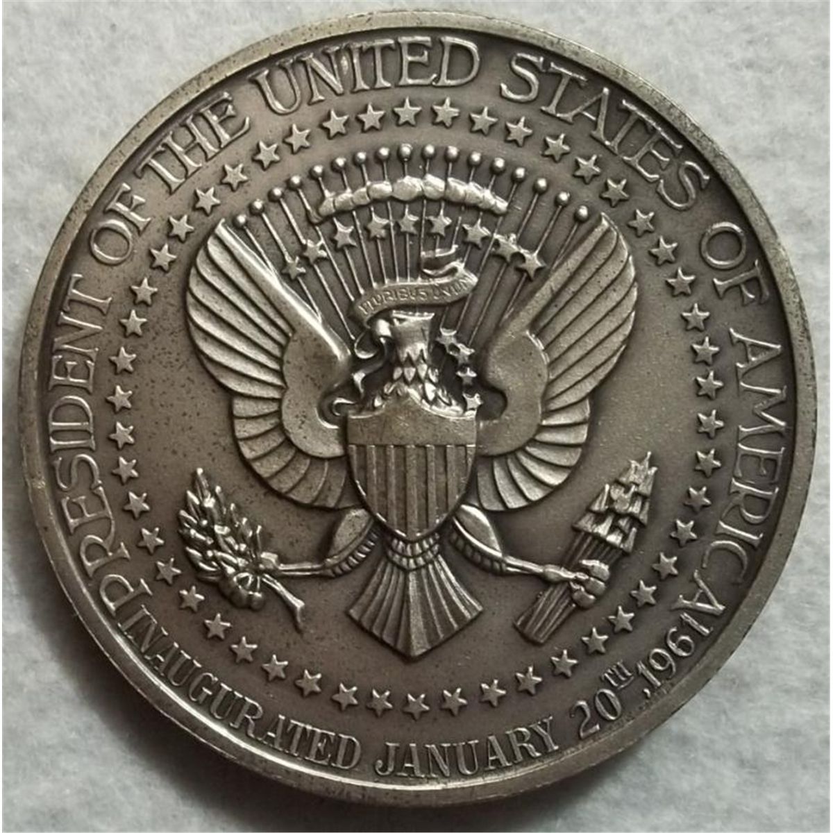 John F. Kennedy Pewter Medal