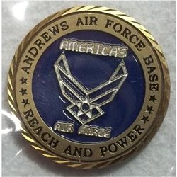 USAF Andrews Air Force Base Challenge Coin