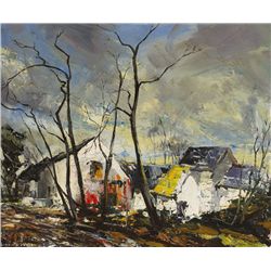 Kenneth Webb - WHITE FARM BUILDINGS, NUTTS CORNER, BELFAST, c.1960s