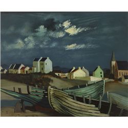 Daniel O'Neill - BOATS IN FALCARRAGH, COUNTY DONEGAL