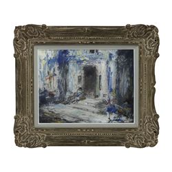 Jack Butler Yeats - ON THE COURTHOUSE STEPS, 1946