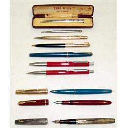 Waterman's HM silver lever-filler fountain pen with 2A nib