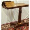 Image 1 : Early C19th William IV mahogany adjustable reading table